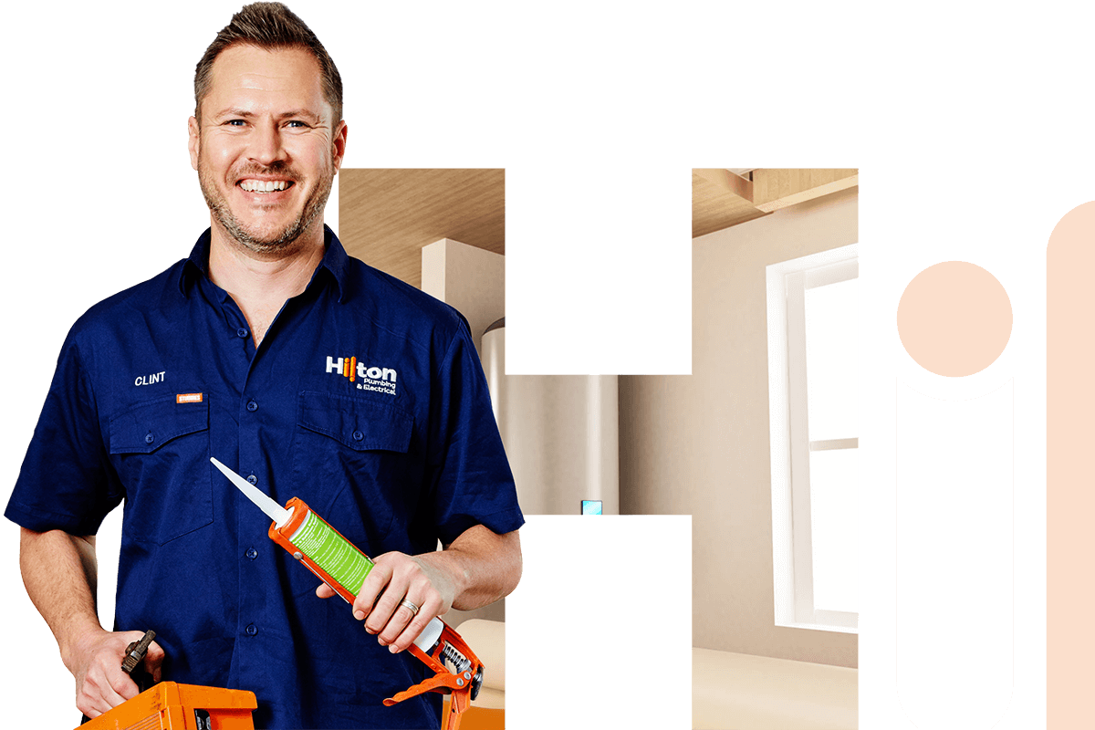 A Proximity plumber greeting a homeowner at the door